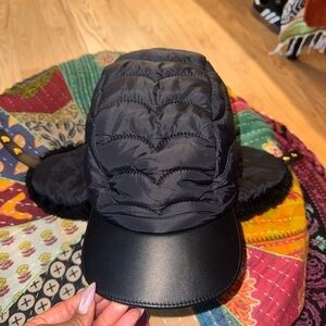Chloé Navy Chapka Cap